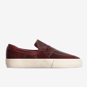 Globe Liaizon Oxblood Leather Slip-On Loafers Maalouf Men’s size 7 and 8